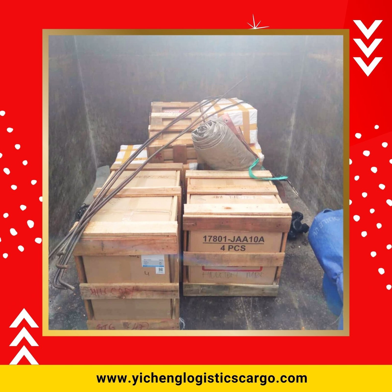 Pengiriman Yicheng Logistics Cargo