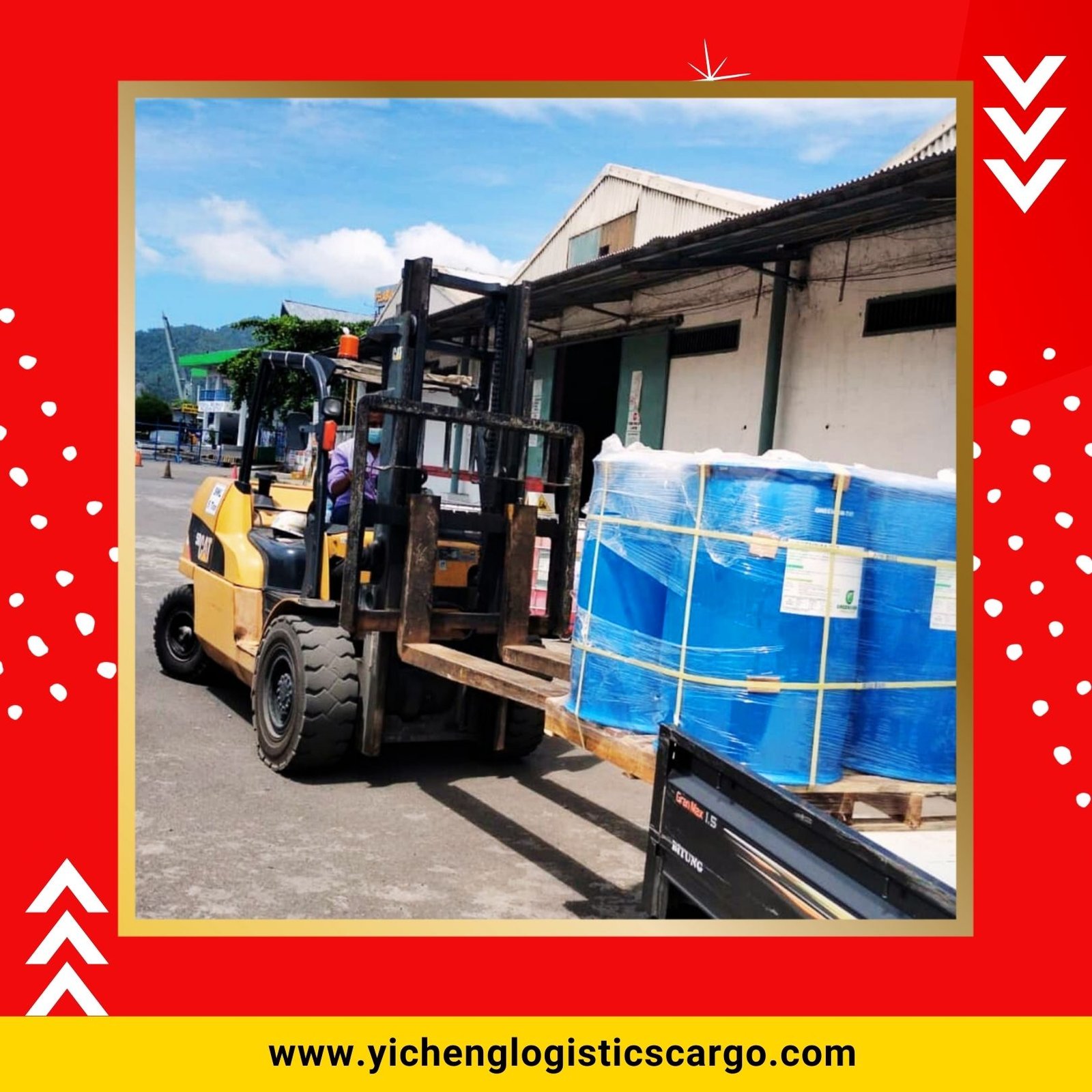 Pengiriman Yicheng Logistics Cargo