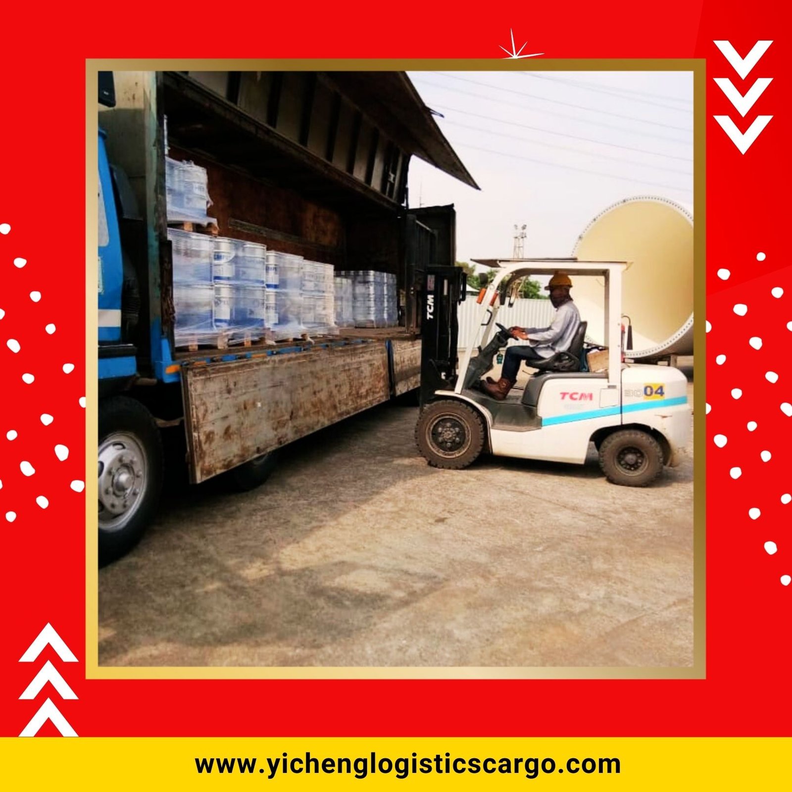 Pengiriman Yicheng Logistics Cargo